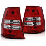 Achterlichten voor VW GOLF 4 / BORA 99-06 VARIANT ROOD HELDER