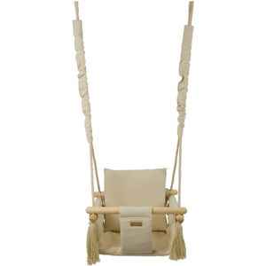 Baby swing - babyschommel - max. 20 kg - creme