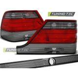 Achterlichten MERCEDES W140 95-10 98 ROOD SMOKE