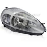 Koplamp rechts - voor Fiat Grande Punto 2005-2008 - chroom