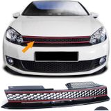 Honingraat grill - VW Golf 6 GTI 08-13 - Schoon zonder embleem - GTI-looks