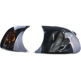 Knipperlicht voor BMW 3 Serie E46 Coupe Cabrio 01-03 - zwart smoke