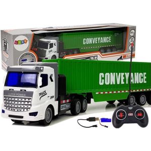 RC-vrachtwagen met trailer – 1:48 – Speelgoed truck