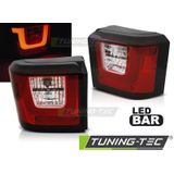 Achterlichten ROOD WIT voor VW T4 90-03.03