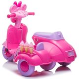 Kinder Scooter - Roze - Elektrisch - Met Zijspan - Maximaal Gewicht 30kg