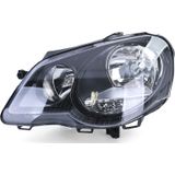 GTI Cup koplamp - zwart - links voor VW Polo 9N3 05-09