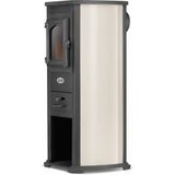 Houtkachel - antraciet & beige - 8,5kW