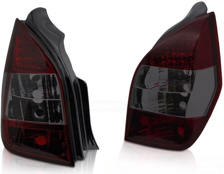 Citroën C2 Achterlichten Upgrade - Complete LED Set Rood/Smoke 03-10