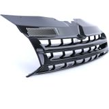 Autogrille - VW Bus T5 Facelift 09-15 - Glanzend Zwart - Badgeloos