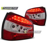 Achterlichten voor Audi A3 09 96- 08 00 ROOD HELDER LED