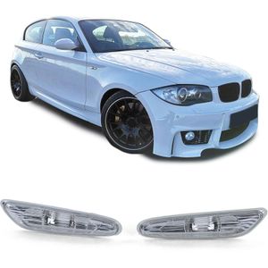 Zijknipperlichten - BMW X1 E84 vanaf 10/2009, 1-serie E81/E87 09/2004-09/2012 - wit