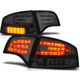 Achterlichten voor Audi A4 B7 11 04-03 08 SEDAN SMOKE LED