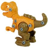 Verrassingsei set - dinosaurus - met schroevendraaier - oranje