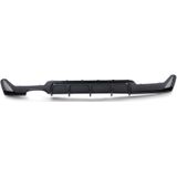 Achterdiffusor - BMW F32 F33 F36 - Performance Carbon - Dubbele Uitlaat - Zwart - 121x43x13cm