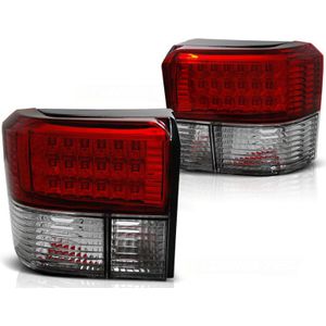 Achterlichten voor VW T4 90-03 03 ROOD HELDER LED