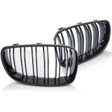 Grille BMW E87/81/82/88 07-11 - sport stijl - glanzend zwart