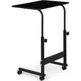 Laptoptafel - Zwart - Hoogte Verstelbaar - 43x39x83 cm