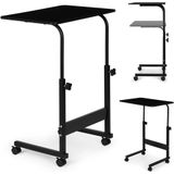 Laptoptafel - Zwart - Hoogte Verstelbaar - 43x39x83 cm