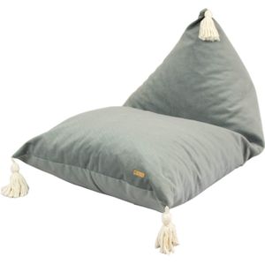 Zitzak kind - grijs - 100% polyester - wasbaar op 40°C