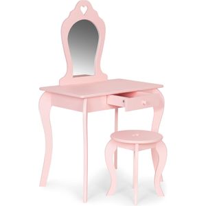 Kaptafel kind - 110x65 cm - hout - roze
