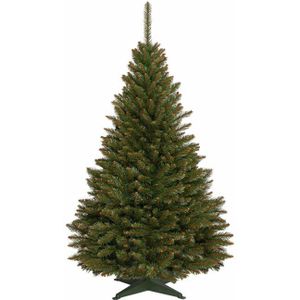 kunstkerstboom - nep kerstboom - 150 cm - plastic voet - groen