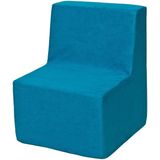 Kinderstoel meubel schuim blauw