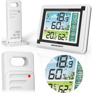 Weerstation - met Hygrometer & Sensordisplay - 11,4x9,6 cm