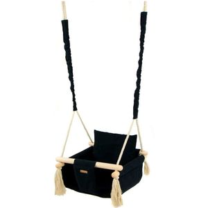 Baby swing - babyschommel - max. 20 kg - zwart