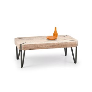 EMILY - salontafel - hout - rechthoekig - 110x42x60 cm - zwart