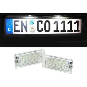 LED kentekenverlichting BMW X5 E53 00-07 wit 6000k