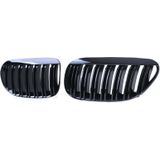 Autogrille - BMW 6 Serie E63 E64 - Dubbele stang - Zwart glanzend