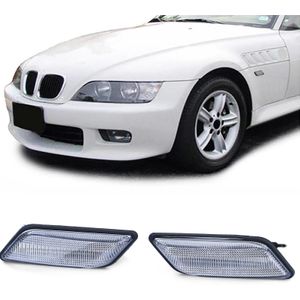 LED-zijknipperlichten - BMW Z3 94-02 - Wit - E-keur - Plug&Play - CAN-bus comp