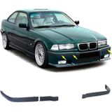 Stootlijsten - BMW 3-serie E36 12/1990-08/1999 - 3-delig - zwart