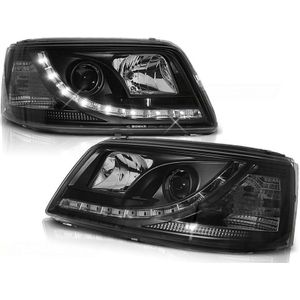 Koplampen dagrijlicht voor VW T5 04 03-08 09 TRU DRL ZWART