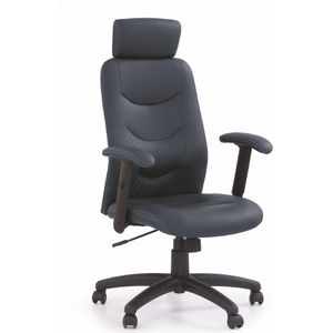STILO - bureaustoel - eco leer - 66x116-125x62 cm - zwart