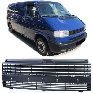 Grille - voorgrille - voor VW T4 Transport bus/bestelwagen/transporter/pick-up 1990-2003 - zwart