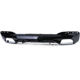 Achterdiffusor - BMW 5 Serie G30 G31 - Glans Zwart - 100% passend