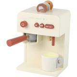 Speelgoed koffiezetapparaat - hout - 20x10x15cm