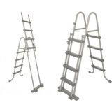 Bestway zwembadladder 122 cm met 4 treden – Zwembad accessoires