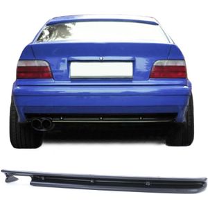 Achterbumper diffuser - voor BMW 3 serie-E36 Sedan Cabrio Touring Sedan 1990-1999 - zwart