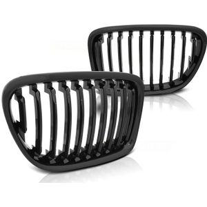 Grill BMW X1 E84 10 09-08 12 GLANZEND ZWART