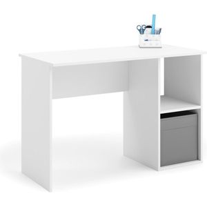 Wit bureau - hout - 120x55x80 cm