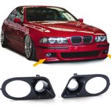 Mistlampframe - voor BMW 5er E39 Sedan / Touring 1995-03 - zwart