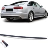 Spoiler - achterspoiler - voor Audi A6 type-C7 Sedan 2011-2018 - matzwart