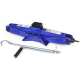 Schaarkrik - met handslinger - 430x110x90 mm - blauw
