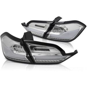 Achterlichten voor FORD FIESTA MK8 2017-2021 Hatchback - LED chroom
