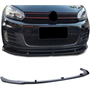 Spoiler - voorspoiler lip - voor VW Golf 6 5K1
GTI 2009-2013 - glanzend zwart