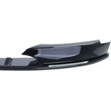 Spoiler - voorspoiler lip - BMW 1 serie type-E82 E88 / Coupé / Cabrio 2011-2013 - glanzend zwart