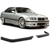 Spoiler - voorspoiler lip - voor BMW 3 serie-E36 Sedan Coupe Cabrio Touring Compact 1990-1998 - zwart