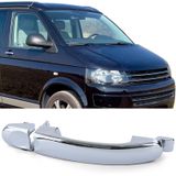 Deurgreep auto - voor VW Bus T5 2003-2009 - chroom - rechts